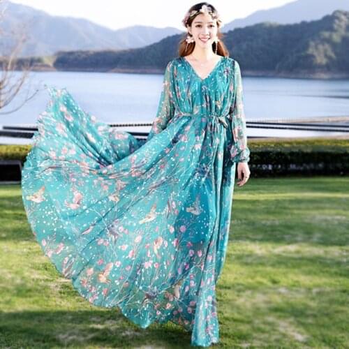 Daatthird Summer Chiffon Dresses