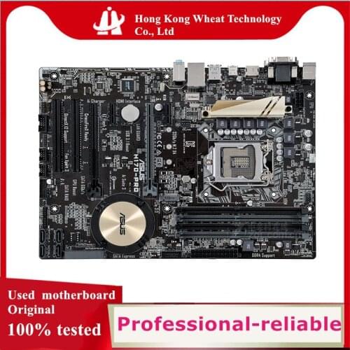 For ASUS H170-PRO Motherboard Socket LGA 1151 DDR4 M.2 nvme ssd For Intel H170 Original Desktop Used Mainboard