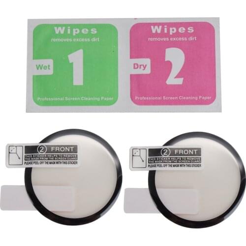 For Samsung Galaxy Watch Active 2 Soft Hydrogel Screen Protectors Film 40mm 44mm Curved Edge Protective Scratch Resistant