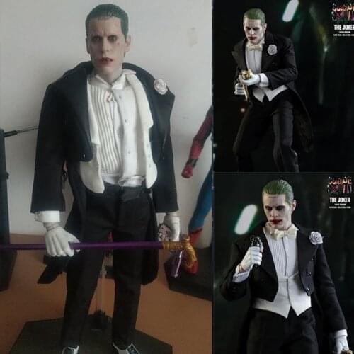 HC The Joker Action Figure Suicide Quinn Tuxedo Edition Collection Model Toy 30cm Gift