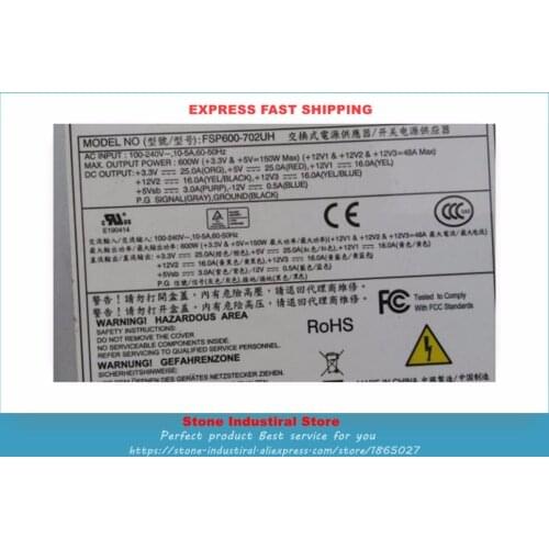 FSP600-702UH FSP FSP2U600W New Power Supply Used For 2u Server Case