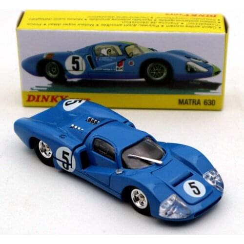 1:43 Atlas Dinky Toys 1425E Blue MATRA 630 ALLOY #5 Diecast Models Auto Car Gift Collection