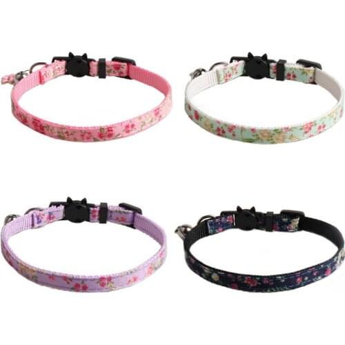 Fragile Cat Microscopic Cat Collar Freshly Adjustable Kitten Rim Pet Pet Supplies