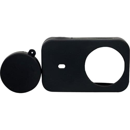 Silicon Soft Case With Protective Lens Cover for xiaomi Mijia Camera 4K High quality Drop shipping Hot