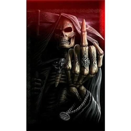 New Arrivals 5D DIY Full Round/Square Diamond Painting Skull 3D Embroidery Cross Stitch Rhinestone Mosaic Home Decor Gift Y226