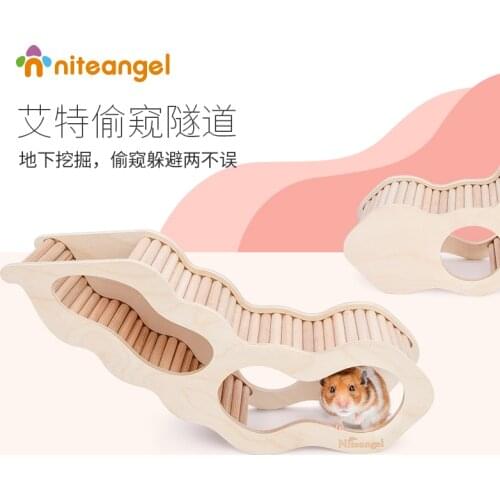 Hamster Peeping Tunnel Djungarian Hamster Phodopus Underground Excavation Shelter