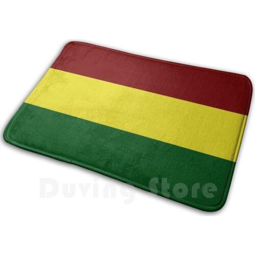 Full Rasta Coverage - Horizontal Mat Rug Carpet Anti-Slip Floor Mats Bedroom Nick Of Time Nick Of Time Official Nick Of Time