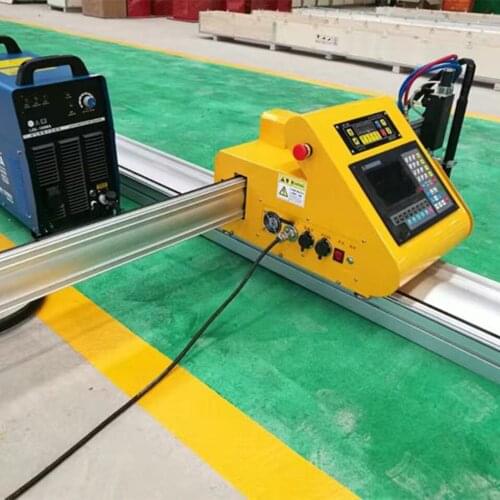 Mini Portable Plasma Cutting Machine CNC Flame Metal Cutter With 100A Huayuan Plasma Power Supply