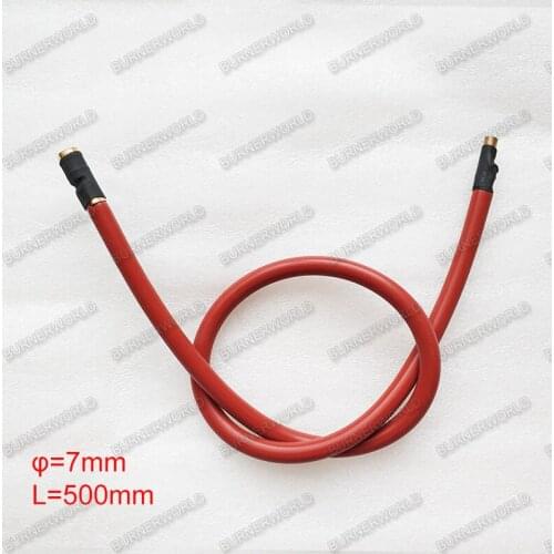 Oil burner ignition wire high pressure cable ignation transformer connect copper line 500mm copper line
