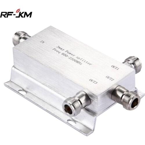 2-3 Way N Female Power Splitter telecom (380~2500MHz) N Type power divider,booster accessory SMA divider for communication