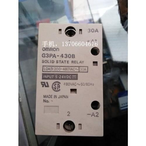 Solid State Relays G3PA-430B 30A