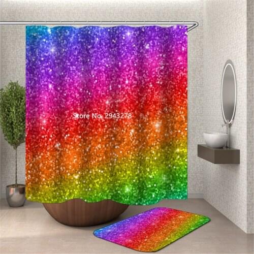 Wings Hot Air Balloon Colorful Printed Waterproof and Mildew Washable Shower Curtain with Hanger Home Bathroom Decoration
