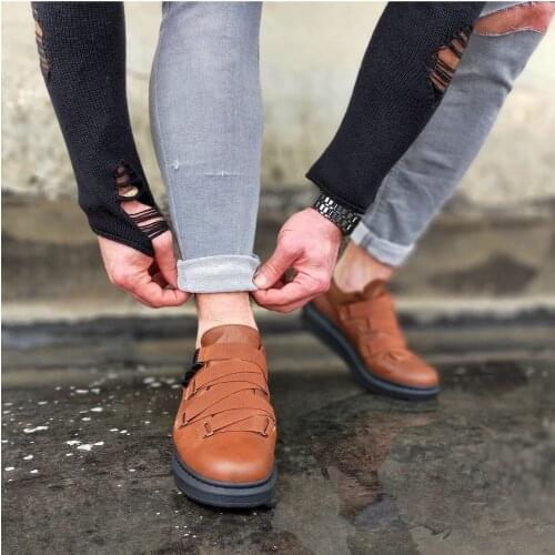 Wagoon Male Tan High Bottom Casual Shoes