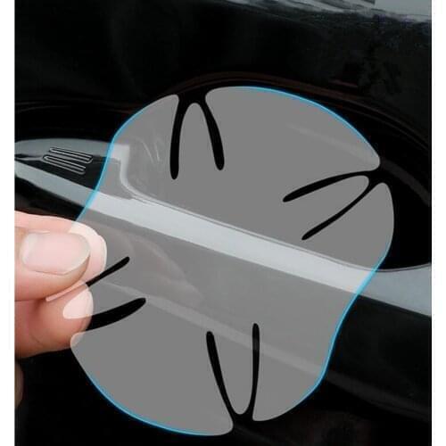 Car Transparent Handle Protection Film Sticker For kia sportage 4 e90 bmw golf mk1 subaru outback renault trafic seat leon 1m
