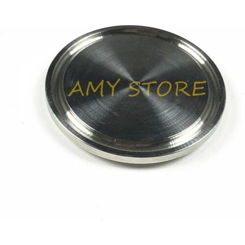 1.5" Tri Clamp Ferrule O/D 50.5mm SS304 Stainless Steel Sanitary Tri Clover Stop End Cap Pipe Fitting