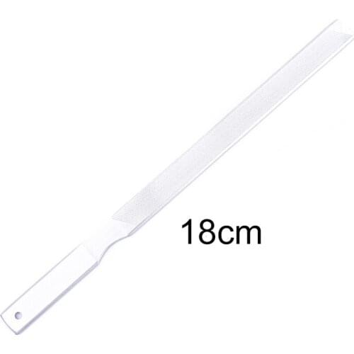 1 pc 18CM Stainless Steel Nail File Buffer Polishing Grinding Pedicure Manicure Nail Art Tool
