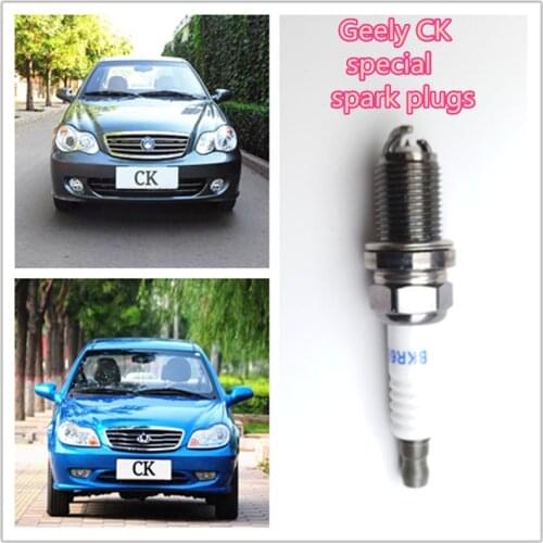 Car spark plugs/car candle for Geely CK , 4pcs/lot
