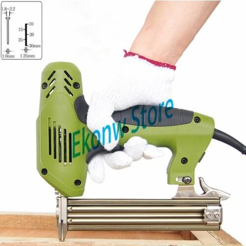 Free shipping 220V F30 Electric Stapler Gun Nail Gun Nailer Tools Framing tacker Electric Power Tools only for straigt nails