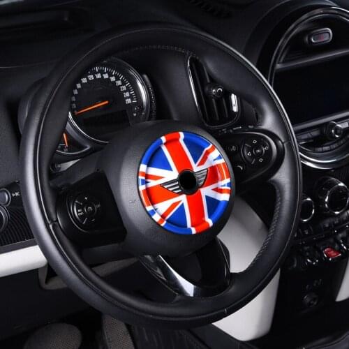 Car Steering wheel panel decoration sticker For MINI Cooper S JCW Countryman F54 F55 F56 F57 F60 Car styling Automotive interior