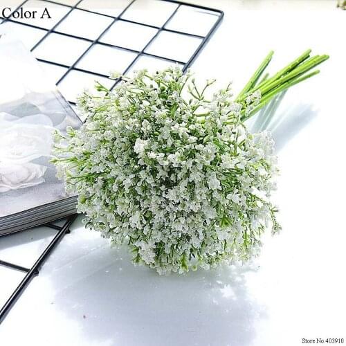 Babys breath artificial flowers Hand-made DIY for wedding bouquets for home decoration decoration home