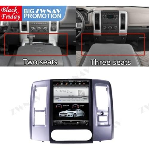 Tesla Screen For 2008- 2014 2015 2016 2017 2018 2019 Dodge RAM 1500 2500 Android 9 Video Player GPS Unit Auto Audio Radio Stereo