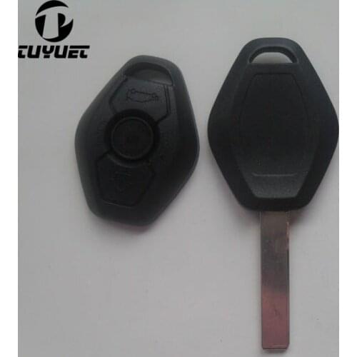 Remote Car Key Case FOB Shell For BMW 3 5 7 Series 325 325i 325ci 330 330i 325 325i 525 525i X5 X3 Z3 Z4 With Logo HU92 Blade