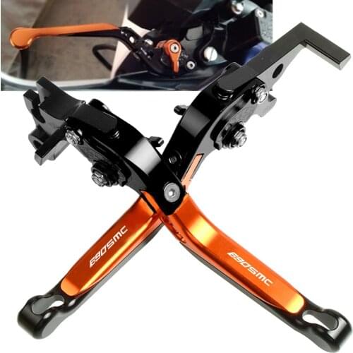 Motorcycle Adjustable Brake Clutch Levers handbrake Extendable Brake and Clutch For 2008 2009 2010 690 SMC / R SMCR SMC-R