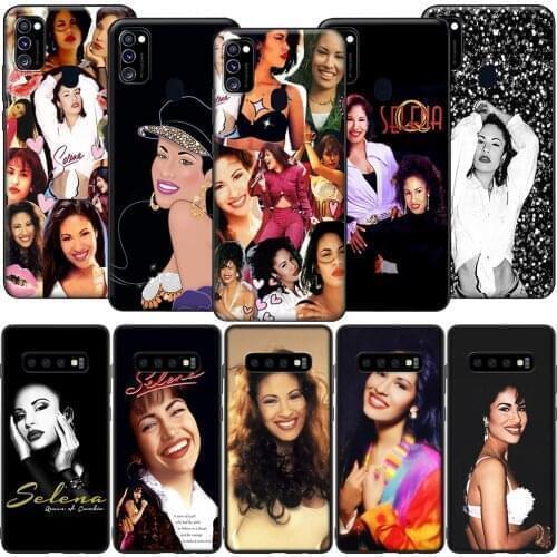 GX214 Selena Quintanilla Silicone Soft Case for Samsung S6 S7 Edge S8 S9 S10 S10E S20 Fe S21 S21s S30 Ultra Plus Lite