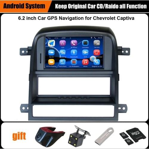 Upgraded Original Android 7.1 Car Radio Player Suit to Chevrolet Captiva 2008-2011 GPS Navigation Car Video Player Bluetooth