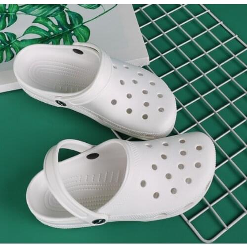 Women Sandals Summer Cave Shoes Couples Female Beach Slippers Antiskid Soft Sole Indoor Outdoor Bathroom Sandals