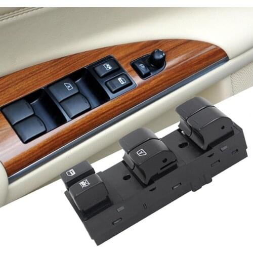 Lifter Window Control Smooth Surface High Sensitivity ABS Front Left Power Window Switch 25401-ZN40C for Nissan Altima 2007-2012