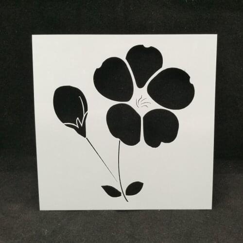 Flower Layering Stencils Drawing Color Spray stencil DIY Scrapbook photo album Decorative Embossing DIY Paper Card Crafts
