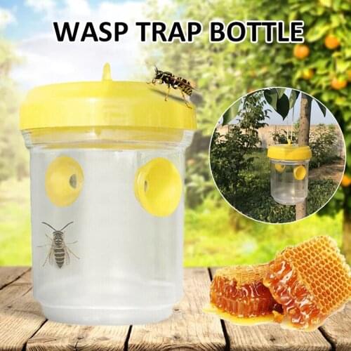 Outdoor Hanging Bottle Fly Wasps Insect Trap Bees Hornets Fruit Flies Insect Catcher Killer Pest Control Tool