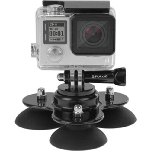 360 Degree Rotating Ball head Tripod Suction Cup Mount with for GoPro Hero 8 7 6 4 Xiaomi Yi 4K SJCAM SJ4000 Eken Sport Camera