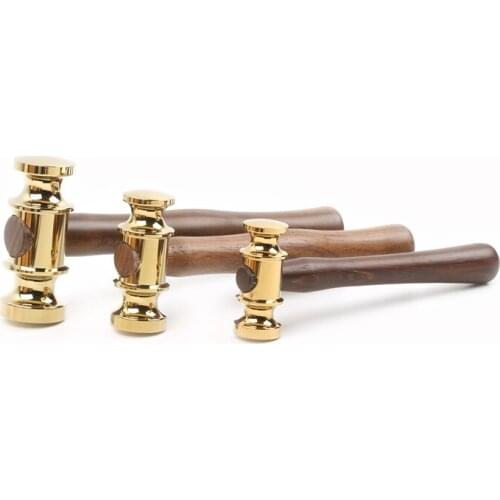 High quality handmade hammer wood handle Leather Craft Tool Judge harmmer Hand Tools Mallet Hammer