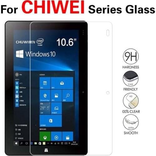 Explosion Proof Tempered Glass Film For Chuwi HiBook V90 Vi10 Hi8 Se 8 Tablet Glass Screen Protector Front Clear Cover + Cloth