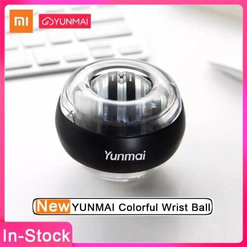 Xiaomi mijia yunmai Wrist Trainer LED Gyroball Essential Spinner Gyroscopic Forearm Exerciser Gyro Ball for Mijia mi home kits