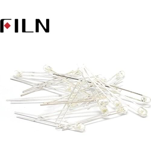 100pcs 3mm 5 Colors Assortment Kit Ultra LED lamp green yellow blue red and white Diode light