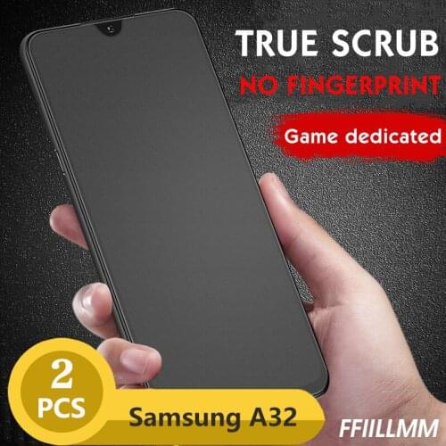 2Pcs/Lot Matte Protective Glass For Samsung A32 5g Tempered Glass For Samsung A31 Screen Protector For Samsung A12 Anti Blue ray