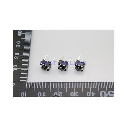 200pcs Tact Switch Push Button 6*6*5 6mm*6mm*5mm 2pin Through Hole SPST-NO