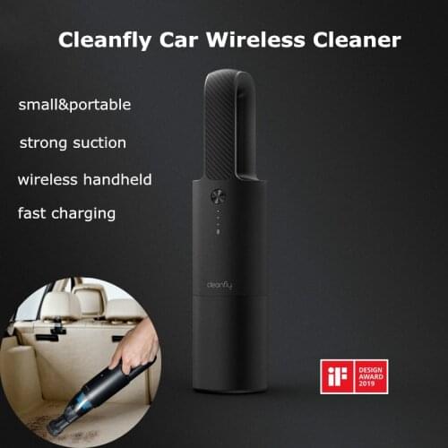 2021 Cleanfly FVQ Wireless Handheld Vacuum Cleaner Mi Portable Mini Car Autos Home Cordless Carpet Sofa Dust Cleaner