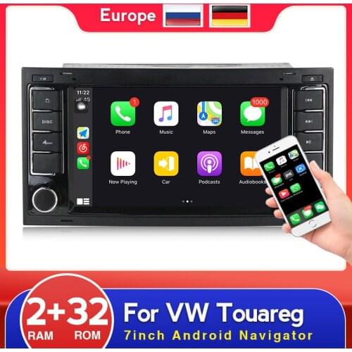 MEKEDE Car Radio Multimedia DVD Player For VW Volkswagen Touareg 2004 - 2011 Transporter T5 Android Navi GPS 2 DIN Wifi 2G Ram