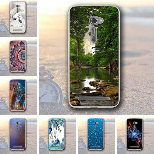 Case For Asus ZenFone 2 ZE500CL Back Cover For ZenFone 2 Case 5.0inch Soft TPU Case For Asus Zenfone 2 2E ZE500CL Painting Cover