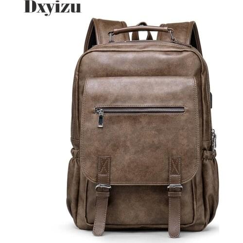 Мужские кожаные рюкзаки Dxyizu China At AliExpress