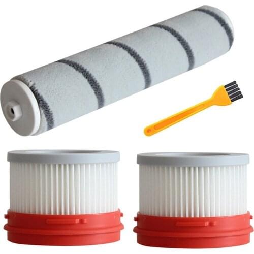 Hot TOD-Filter Roller Brush Kit for Xiaomi Dreame V9/V9P/V10 Vacuum Cleaner Parts Cleaning Brush Household Accessories