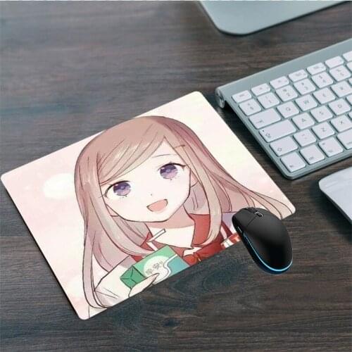 Mairuige Hot Sale Girls Woman Lady Cartoon Mouse Pad Gaming Mat pad Anti-Slip Laptop Computer PC Mice