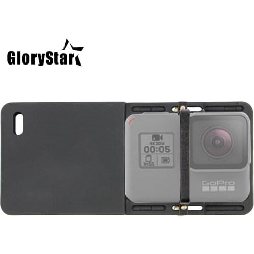 Action Camera Gopro Accessories Switch Mount Plate Adapter for GoPro hero 7/6/5/4 ,Zhiyun Smooth 4 ,DJI Osmo mobile 2 gimbal