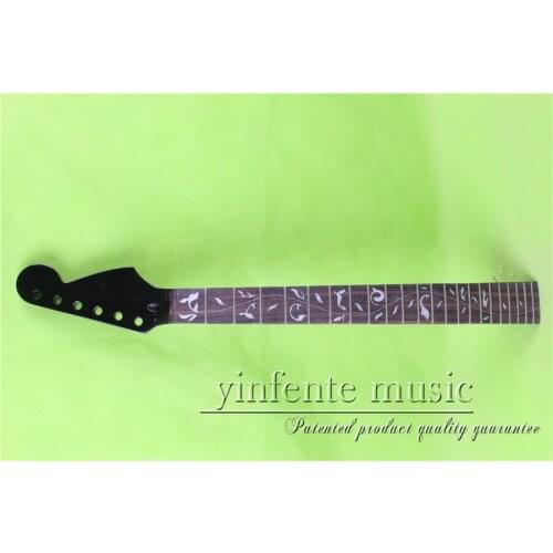 S-00152 # black color 25.5" Electric guitar neck fine quality rosewoood fingerboard 22 fret