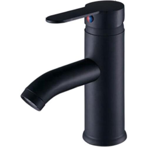 Faucet for Bathroom European Style Black Wash Basin Faucet Bathroom Cabinet Commercial Faucet in Bathroom