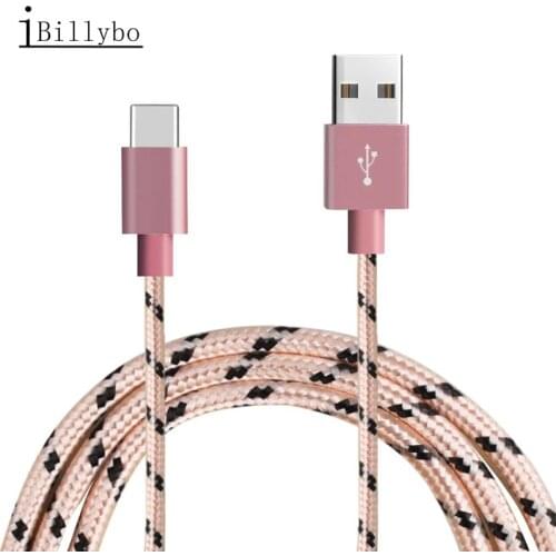 Type C USB Cable Fast Charging Nylon Braide Charger for Motorola Moto G6 PLUS P30 Z Z2 Z3 G7 Play One power Vision x4 x5 Z4 oppo
